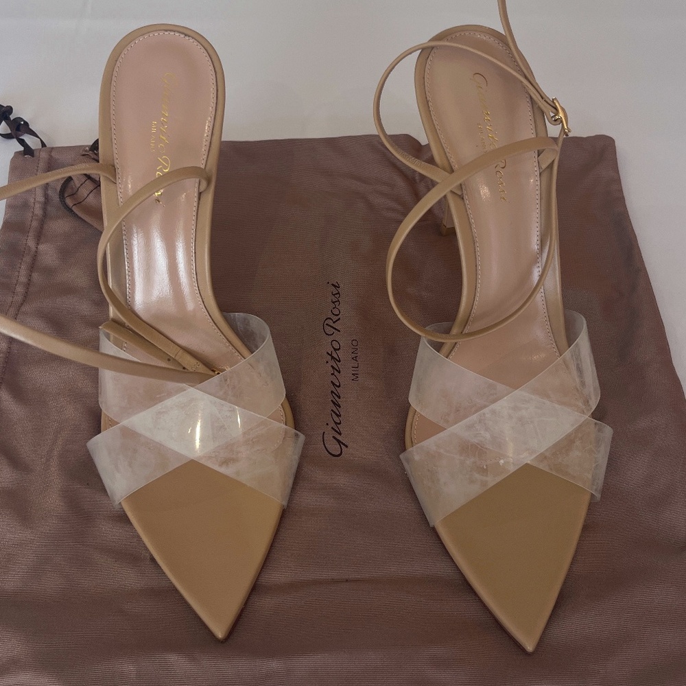 Gianvito Rossi stark ankle wrap sandal